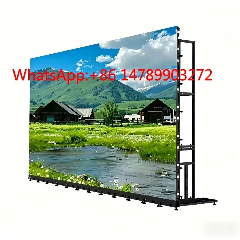 Indoor/Outdoor P2.976 P3.91 Rental LED Video Screen Seamless Splicing Stage Background & Football Field 500*1000 Wall Display
Indoor/Outdoor P2.976 P3.91 Rental LED Video Screen Seamless Splicing Stage Background & Football Field 500*1000 Wall Display