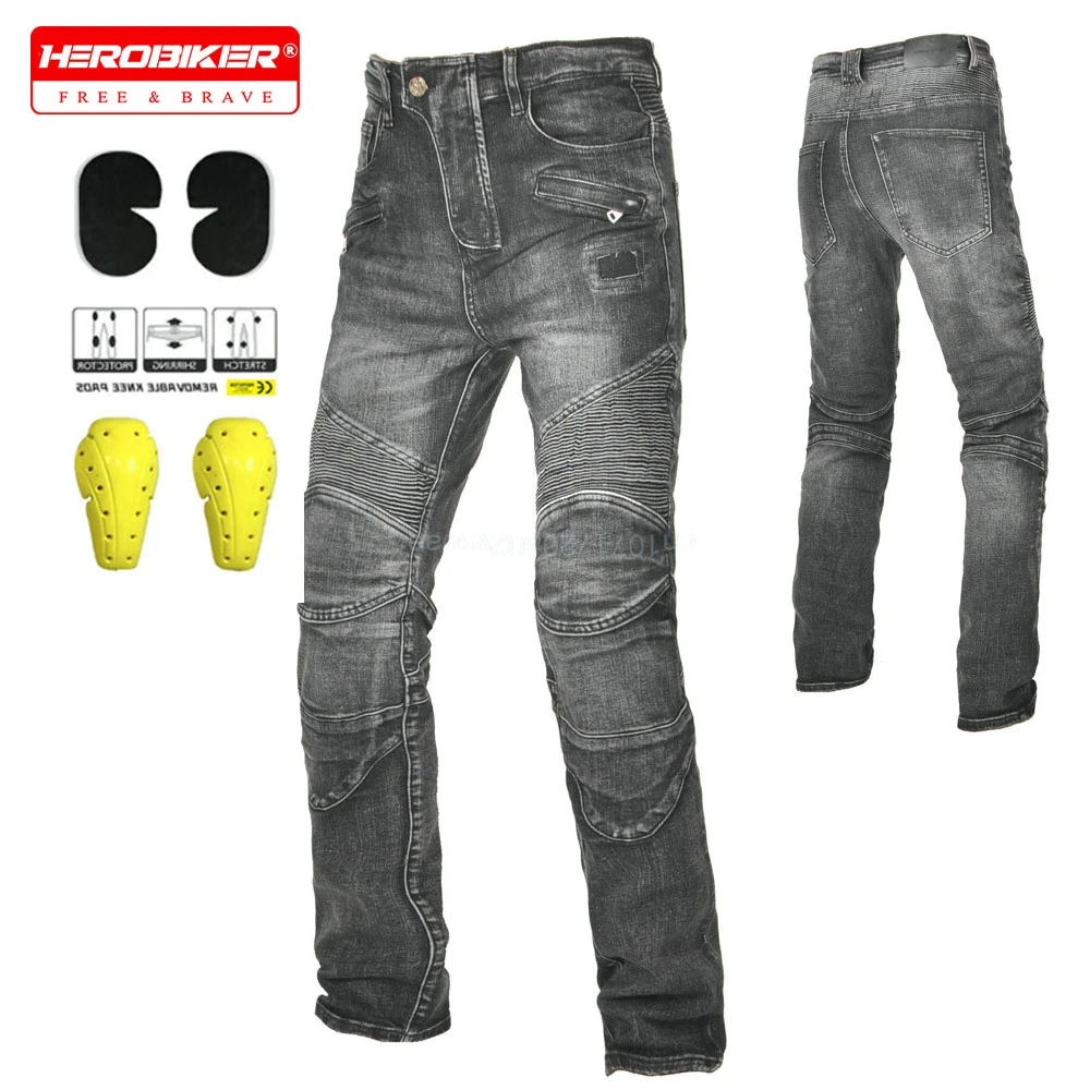 Men Motorcycle Pants Motorcycle Riding Jeans Protective Knee Hip Pads Motocross Pants Touring Anti Drop Pants Protective Gear
Men Motorcycle Pants Motorcycle Riding Jeans Protective Knee Hip Pads Motocross Pants Touring Anti Drop Pants Protective Gear