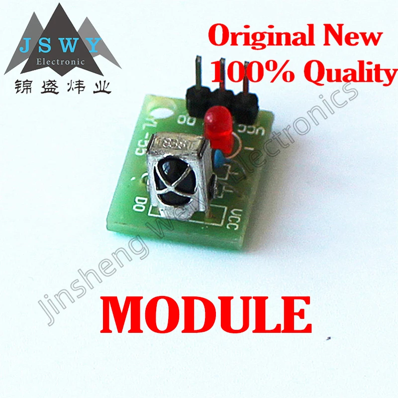 (10/50 pieces) HX1838 remote control module 1838 infrared receiver module universal infrared receiver head electronic
(10/50 pieces) HX1838 remote control module 1838 infrared receiver module universal infrared receiver head electronic