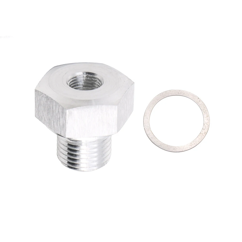 Oil Pressure Sensor Adapter M16 X1.5 to 1/8 NPT for GM LS Series Engines - Automotive Engine Oil Pressure Monitoring Accessory
Oil Pressure Sensor Adapter M16 X1.5 to 1/8 NPT for GM LS Series Engines - Automotive Engine Oil Pressure Monitoring Accessory