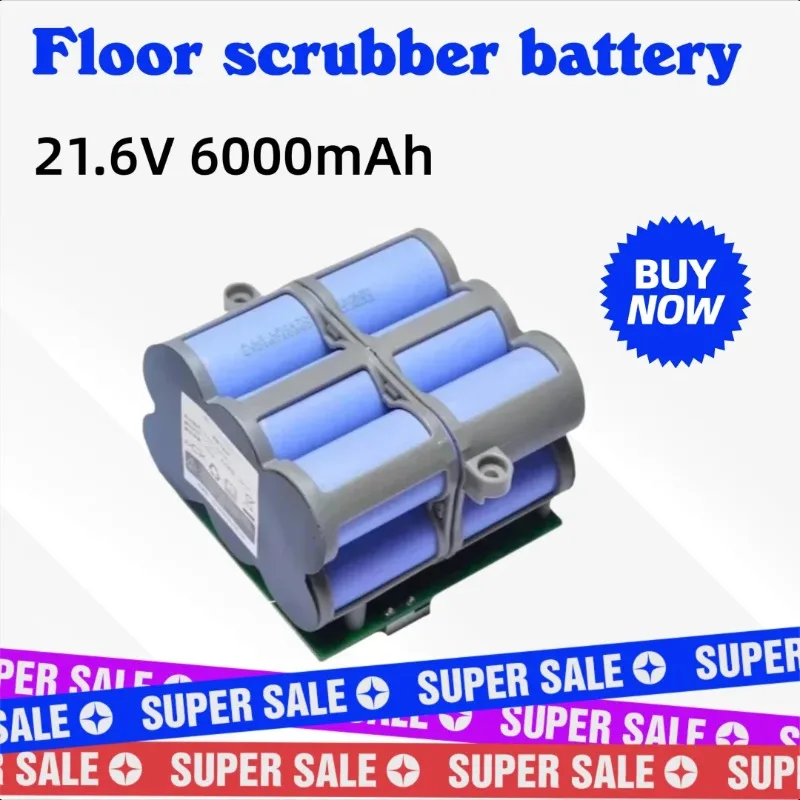 High Quality 21.6V 6000mAh Battery for Tineco FLOOR ONE 2.0 S5 Steam S5 PRO 2 S5 Smart Floor Scrubber Accessories Parts
High Quality 21.6V 6000mAh Battery for Tineco FLOOR ONE 2.0 S5 Steam S5 PRO 2 S5 Smart Floor Scrubber Accessories Parts