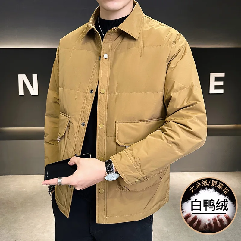 2026 men's lapel, youth fashion and leisure, versatile and loose, new trendy down jacket
2026 men's lapel, youth fashion and leisure, versatile and loose, new trendy down jacket