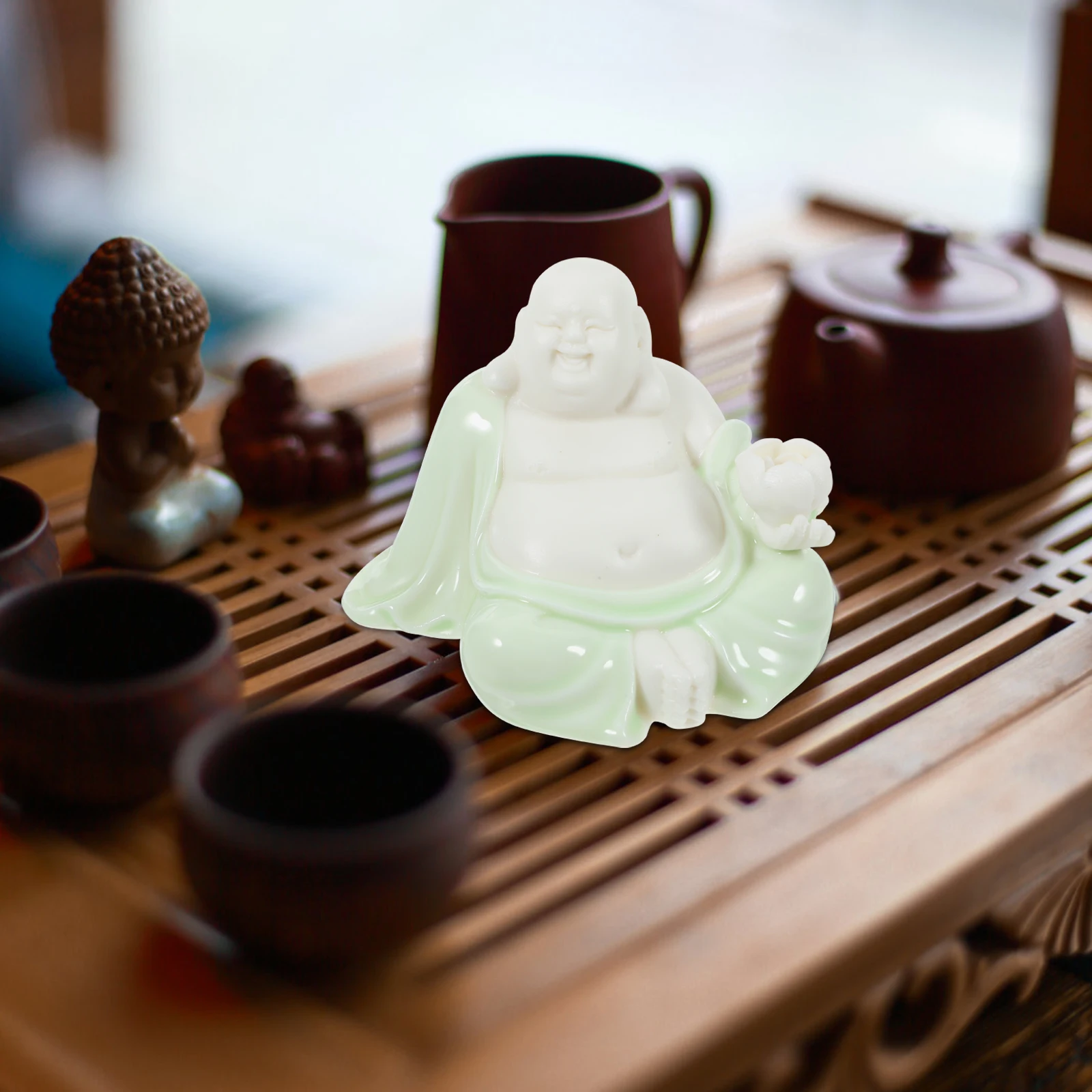 Small Ceramic Maitreya Buddha Statue Desktop Decoration Buddha Ceramic Decor Home Office Indoor Adornment Delicate
Small Ceramic Maitreya Buddha Statue Desktop Decoration Buddha Ceramic Decor Home Office Indoor Adornment Delicate