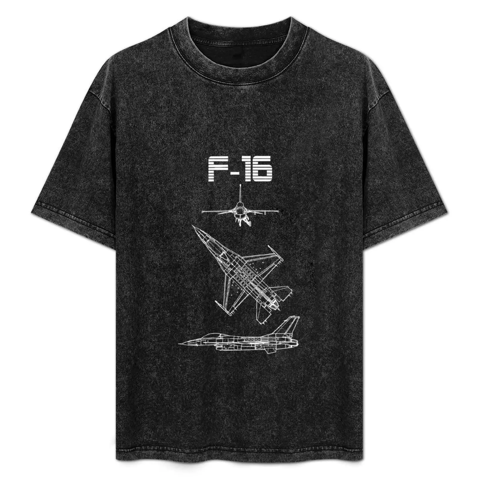 F16 Fighter Plane Warbird Blueprint T-Shirt Basic Lightweight Short Sleeve Tee
F16 Fighter Plane Warbird Blueprint T-Shirt Basic Lightweight Short Sleeve Tee