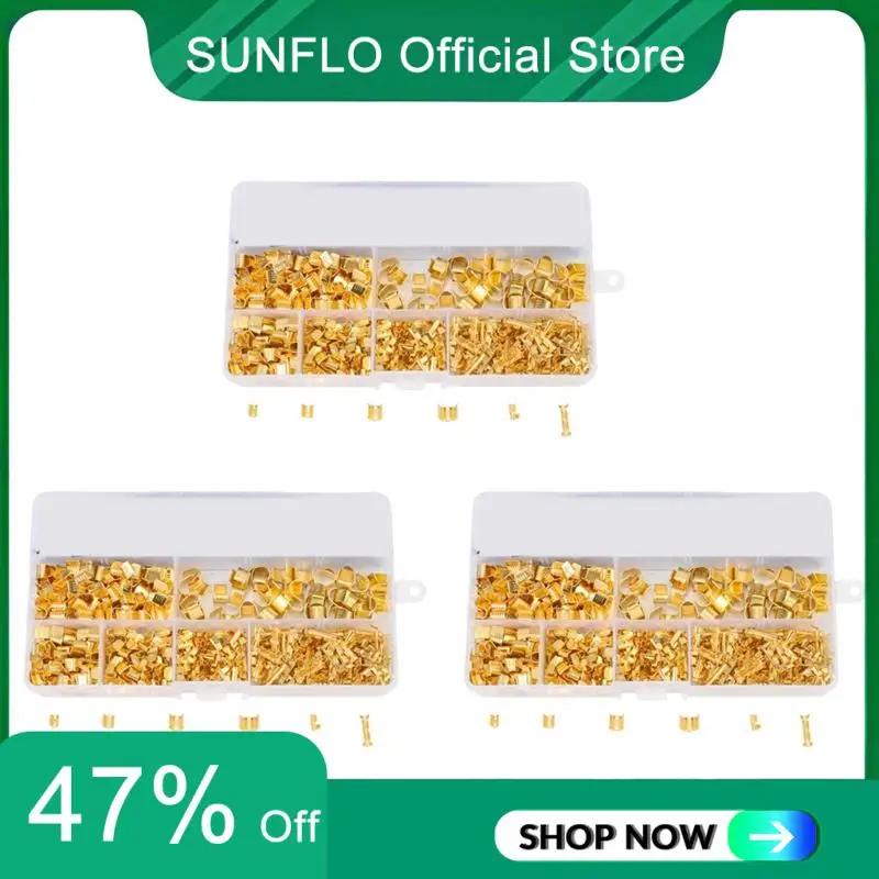 SUNFLO 1650 шт. U-образный комплект для обжима медных кольцевых клемм - клеммный разъем, обжимная пряжка, кабельный зажим, комплект клемм для проводов
SUNFLO 1650 шт. U-образный комплект для обжима медных кольцевых клемм - клеммный разъем, обжимная пряжка, кабельный зажим, комплект клемм для проводов