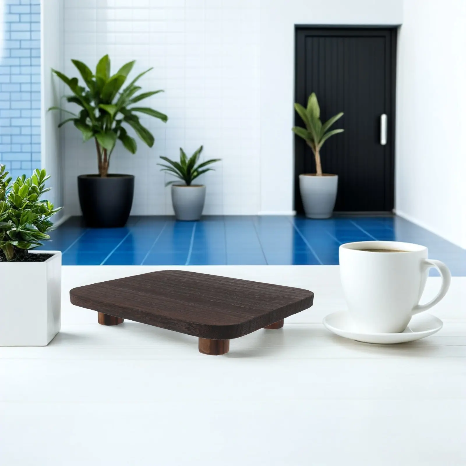 Wooden Plant Stool Riser 33x28x4.5cm Natural Grain Solid Wood Low Foot Decorative Stand for Indoor Plants Flower Arrangements
Wooden Plant Stool Riser 33x28x4.5cm Natural Grain Solid Wood Low Foot Decorative Stand for Indoor Plants Flower Arrangements