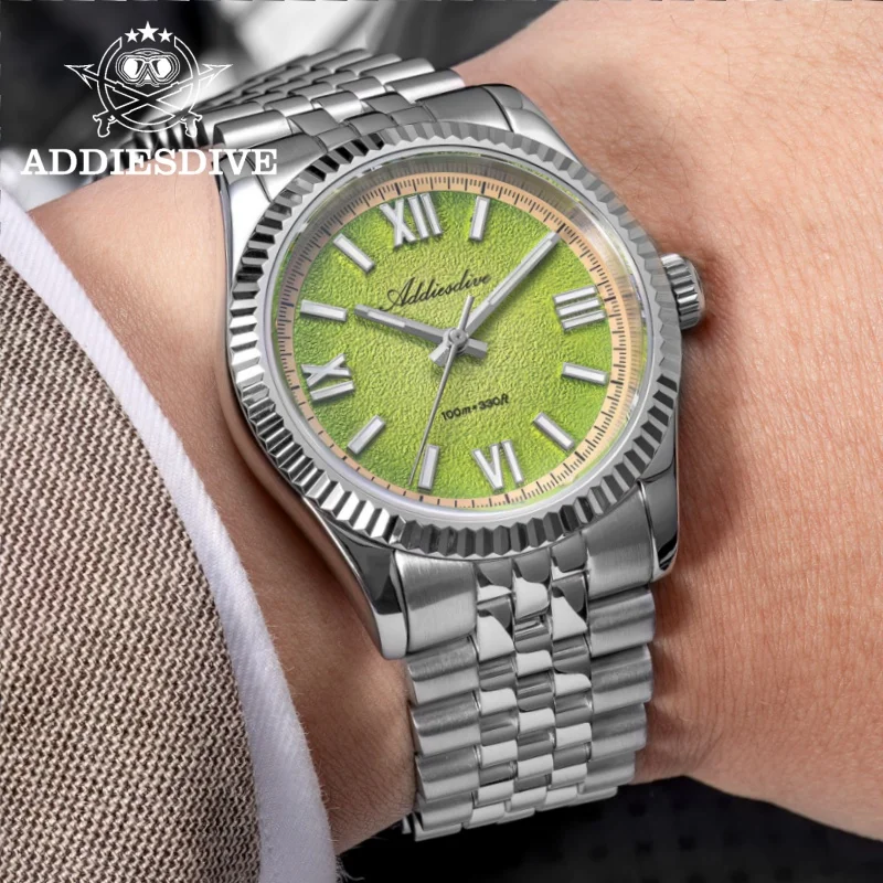 ADDIESDIVE Sapphire Glass 36mm reloj AD2535 Men Watch BGW9 Blue Luminous 316L Stainless Steel Quartz Watch 100m Waterproof VH31
ADDIESDIVE Sapphire Glass 36mm reloj AD2535 Men Watch BGW9 Blue Luminous 316L Stainless Steel Quartz Watch 100m Waterproof VH31