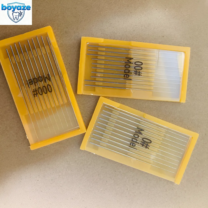10 Box Dental Barbed Broaches Wihtout Handle Endondontic Root Canal Files Cleaning Smooth Needle Stainless Steel Dentistry Tools
10 Box Dental Barbed Broaches Wihtout Handle Endondontic Root Canal Files Cleaning Smooth Needle Stainless Steel Dentistry Tools
