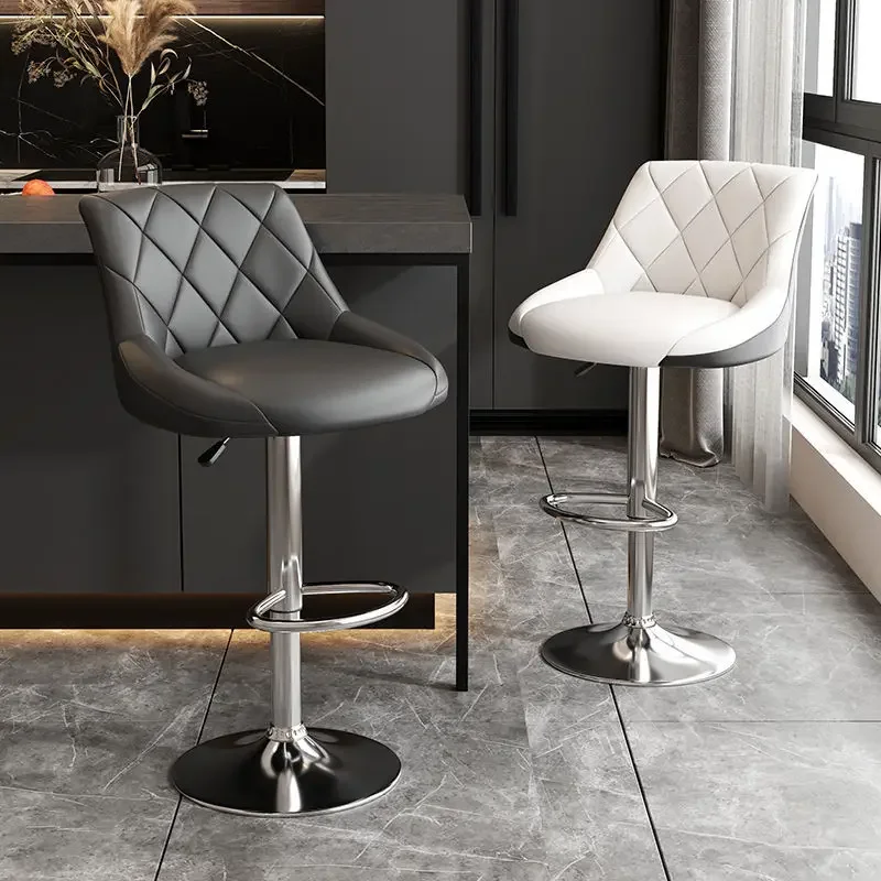 Lifting Bar Chair Home Front Desk Cashier High Stool Rotation Counter Bar Stools for Kitchen Dining Chairs Multi-scene Chair
Lifting Bar Chair Home Front Desk Cashier High Stool Rotation Counter Bar Stools for Kitchen Dining Chairs Multi-scene Chair