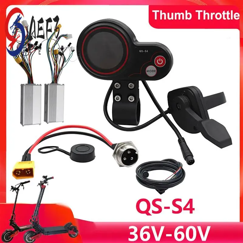 AEF3-QS-S4 Thumb Throttle LCD Display Kit 36V-60V+48V 800W Dual Drive Controller For Zero 8 9 10 8X 10X Electric Scooter Parts 6
AEF3-QS-S4 Thumb Throttle LCD Display Kit 36V-60V+48V 800W Dual Drive Controller For Zero 8 9 10 8X 10X Electric Scooter Parts 6