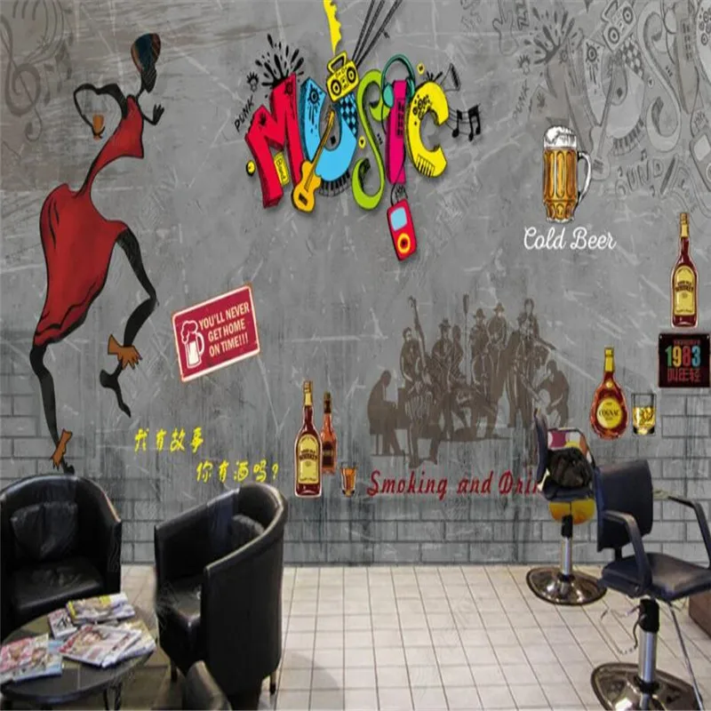 Custom Size Industrial Decor Rock Cement Brick Wall Beer Theme 3D Wall Paper KTV Bar Restaurant Mural Self-adhesive Wallpaper
Custom Size Industrial Decor Rock Cement Brick Wall Beer Theme 3D Wall Paper KTV Bar Restaurant Mural Self-adhesive Wallpaper