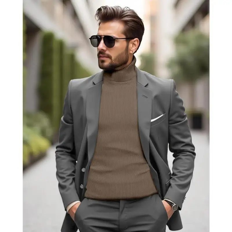 Men's Knitted Sweater L 758 Sle Coolmax Fiber Collar Nine Sve Length Thiened Winter Ciwalk Inner Wear
Men's Knitted Sweater L 758 Sle Coolmax Fiber Collar Nine Sve Length Thiened Winter Ciwalk Inner Wear