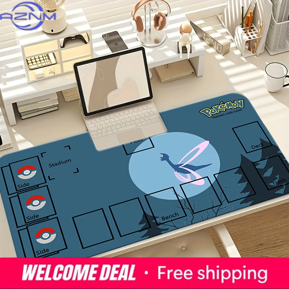 Dark Blue Lugia Pokemon TCG Battle Field Large Non-slip Gaming Mouse Pad Desk Playmat
Dark Blue Lugia Pokemon TCG Battle Field Large Non-slip Gaming Mouse Pad Desk Playmat