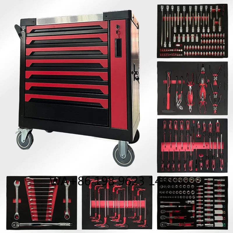 Heavy Duty 296PCS Auto Repair Hand Tool Set, Durable Metal Mechanical Tools for Garage Workshop Automotive Maintenance
Heavy Duty 296PCS Auto Repair Hand Tool Set, Durable Metal Mechanical Tools for Garage Workshop Automotive Maintenance