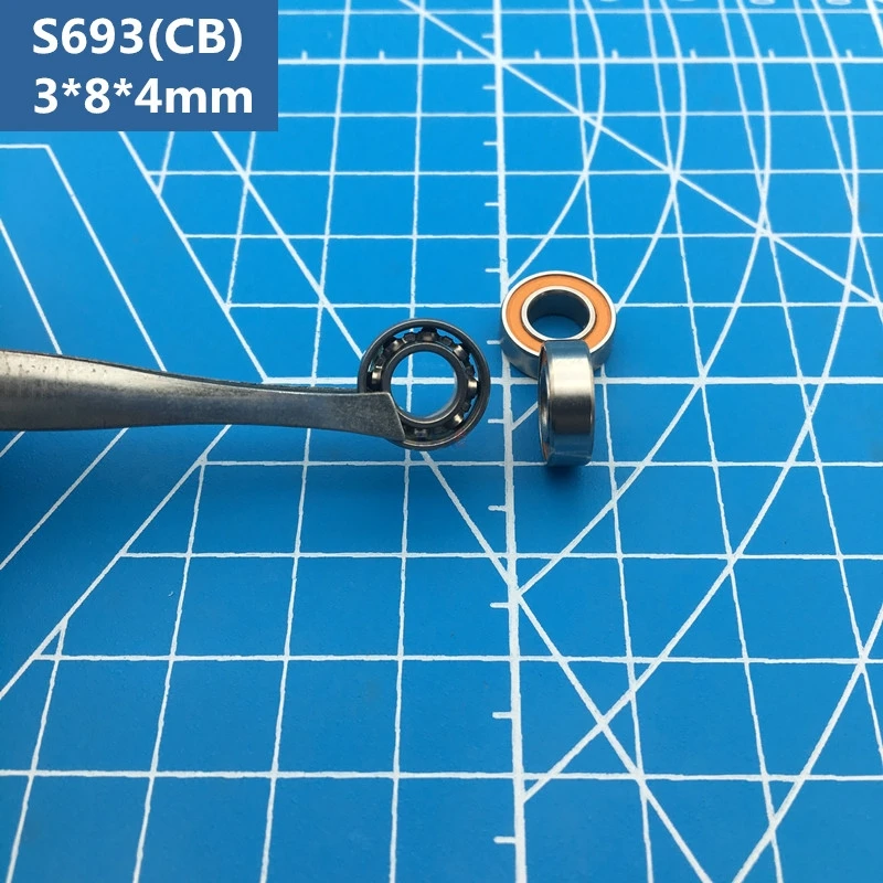 2PCS ABEC-7 S693 2OS Ceramic Stainless Steel Hybrid Bearing 3*8*4 CB Dry Lubed Fishing Reel SMR693C 2OS S693-2RS
2PCS ABEC-7 S693 2OS Ceramic Stainless Steel Hybrid Bearing 3*8*4 CB Dry Lubed Fishing Reel SMR693C 2OS S693-2RS