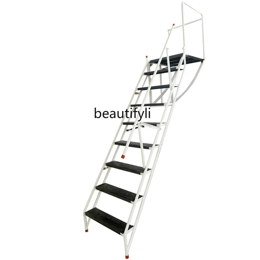 yj Household Wall-Mounted Folding Stair Outdoor Storage Ladder Thickened Carbon Steel Stairs Invisible Ladder
yj Household Wall-Mounted Folding Stair Outdoor Storage Ladder Thickened Carbon Steel Stairs Invisible Ladder