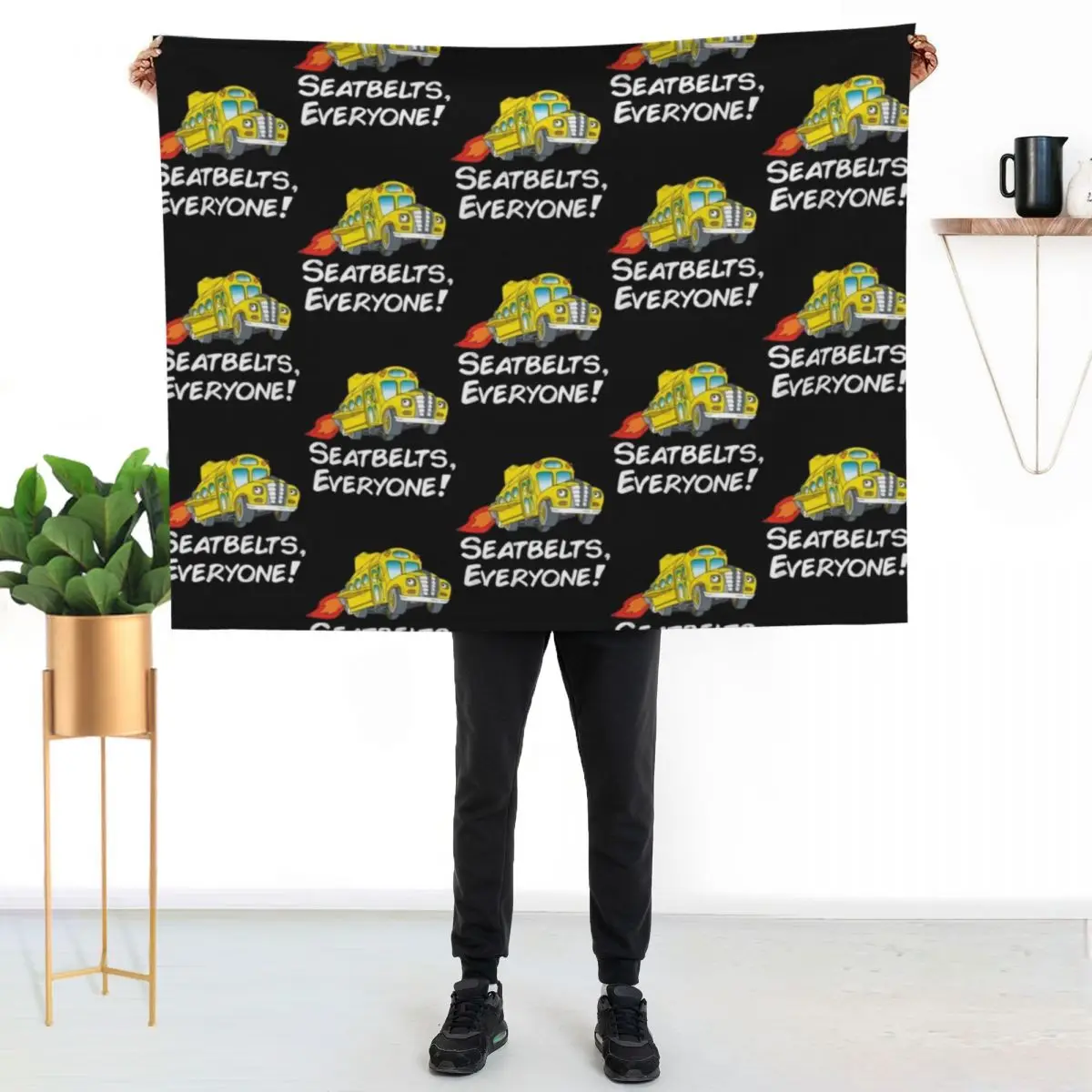 Retro Vintage Magic Cartoons School Bus Kids Gifts For Everyone Throw Blanket Fade Resistant Durable Throw Blanket
Retro Vintage Magic Cartoons School Bus Kids Gifts For Everyone Throw Blanket Fade Resistant Durable Throw Blanket