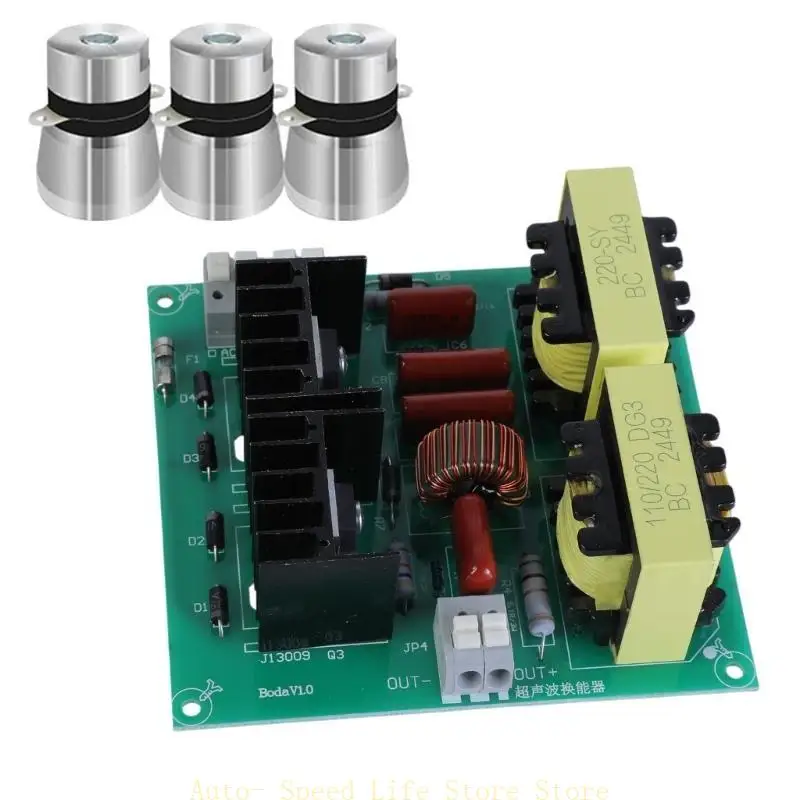 02DA Precisions Engineered Ultrasonic Cleaner PCB Driver Boards 150W with Metal Transducers for Workshop Use
02DA Precisions Engineered Ultrasonic Cleaner PCB Driver Boards 150W with Metal Transducers for Workshop Use