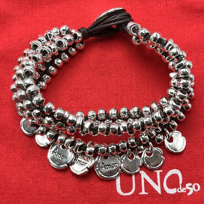 2023 New UNOde50 Bestselling High Quality and Exquisite Luxury Bracelet in Spain Women's Romantic Jewelry Gift Bag
2023 New UNOde50 Bestselling High Quality and Exquisite Luxury Bracelet in Spain Women's Romantic Jewelry Gift Bag