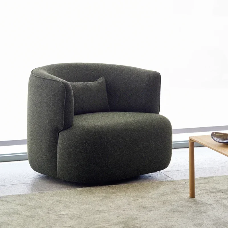 Nordic Italian Single Leisure Chair Dark Green Couch Modern Minimalist Swivel
Nordic Italian Single Leisure Chair Dark Green Couch Modern Minimalist Swivel