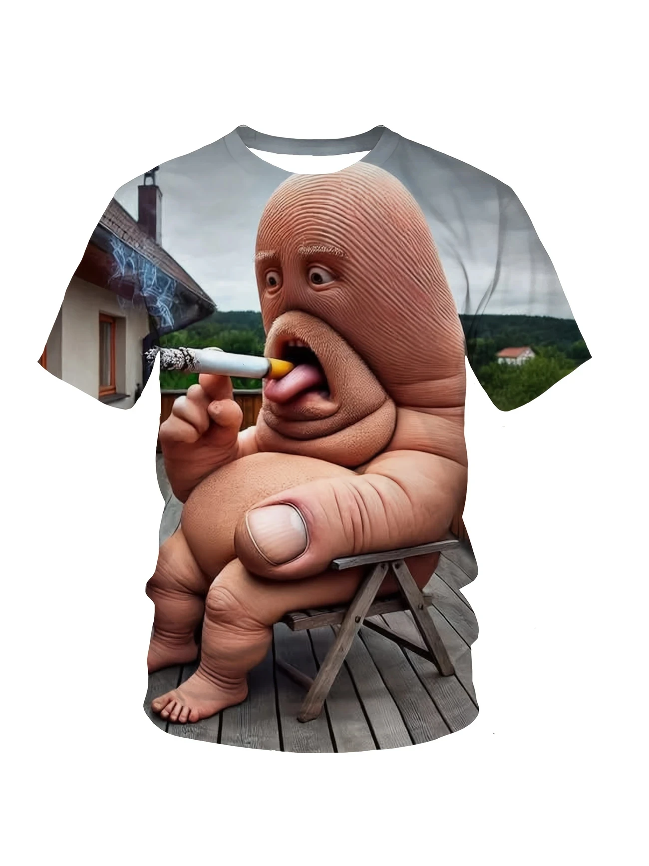 New Summer Men's T-shirt Funny Printed Pattern Short Sleeve Summer Outdoor Fashion Round Neck Tops Men's Clothing Abstract Art
New Summer Men's T-shirt Funny Printed Pattern Short Sleeve Summer Outdoor Fashion Round Neck Tops Men's Clothing Abstract Art