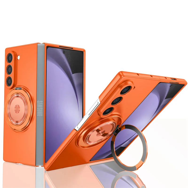 360° Magnetic Ring Kickstand In-vehicle Phone Case for Samsung Galaxy Z Fold 6 5 4 3 5G Hard Shell Protection Holder Cover
360° Magnetic Ring Kickstand In-vehicle Phone Case for Samsung Galaxy Z Fold 6 5 4 3 5G Hard Shell Protection Holder Cover
