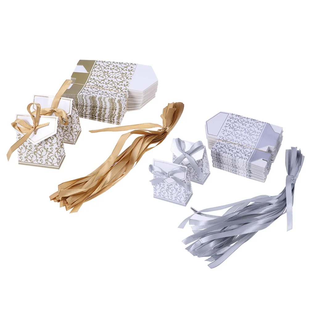100 Pcs Candy Wedding Wedding Candy Boxes Favor Boxes Sweet Treat Packaging Gift Small Crafts Chocolate Present
100 Pcs Candy Wedding Wedding Candy Boxes Favor Boxes Sweet Treat Packaging Gift Small Crafts Chocolate Present