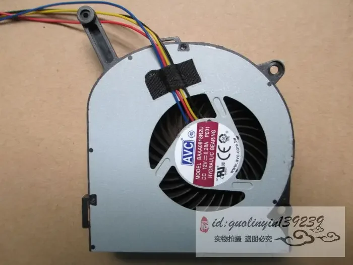 Cpu Cooling Fans For AVC BAAA0818R2U DC12V=0.28A 6033B0033901 BUB0712HHD, -CL1B, 6033B0034101
Cpu Cooling Fans For AVC BAAA0818R2U DC12V=0.28A 6033B0033901 BUB0712HHD, -CL1B, 6033B0034101