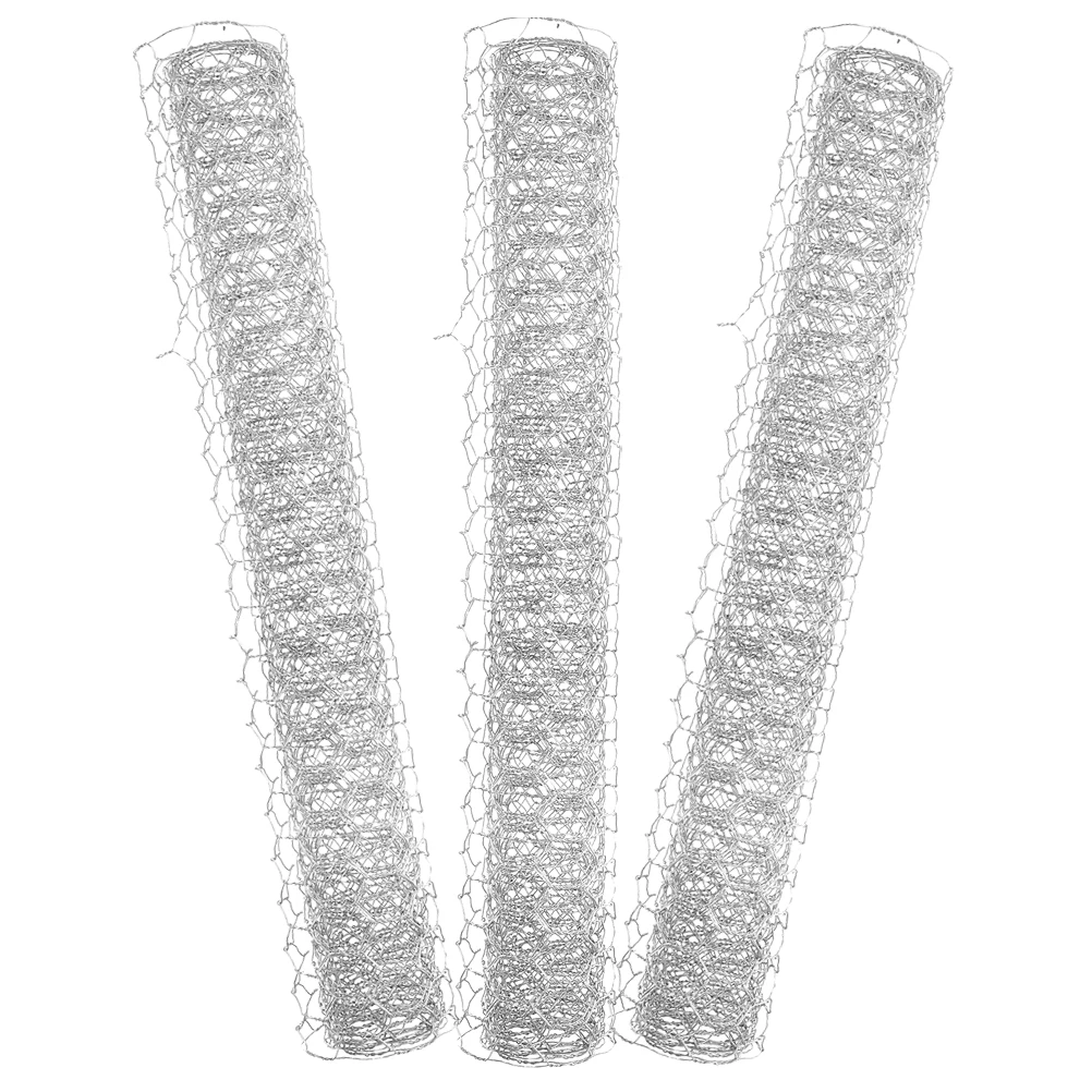 3 Sheets 0.35x1M Galvanized Hexagonal Mesh Wire Netting Decor Lightweight Garden Poultry Fence Chicken Wire Fencing
3 Sheets 0.35x1M Galvanized Hexagonal Mesh Wire Netting Decor Lightweight Garden Poultry Fence Chicken Wire Fencing