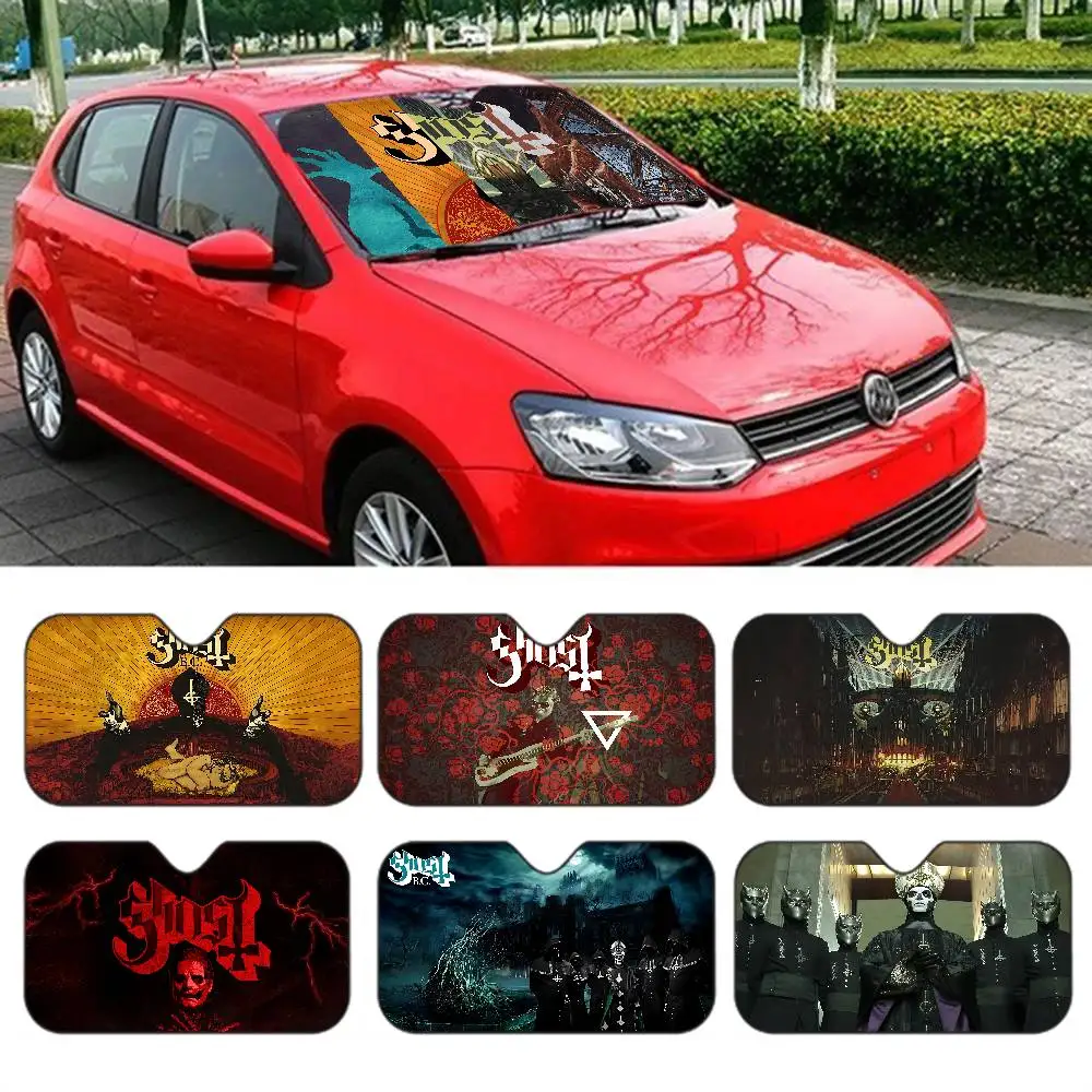 Rock G-Ghosts Band Classic Music Front Window Sunshade Black UV Protection Blackout Cloth Windshield Curtain Sunshade Gifts
Rock G-Ghosts Band Classic Music Front Window Sunshade Black UV Protection Blackout Cloth Windshield Curtain Sunshade Gifts