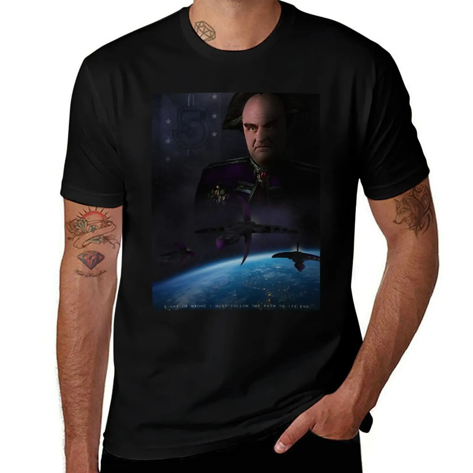 Babylon 5 - Right or wrong I must follow the path to it's end T-Shirt customizeds man t shirt quick-drying men clothings
Babylon 5 - Right or wrong I must follow the path to it's end T-Shirt customizeds man t shirt quick-drying men clothings