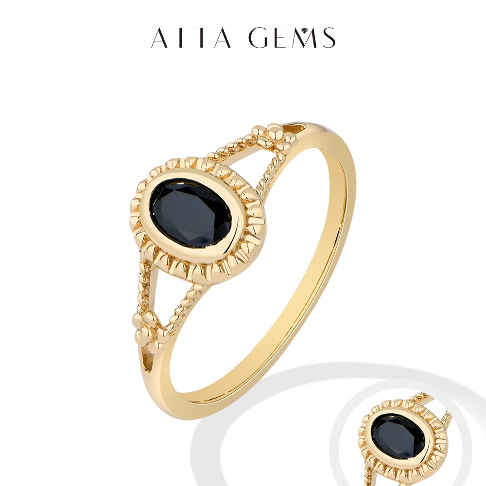 ATTAGEMS Vintage Oval Cut Black Moissanite Ring S925 Silver Rings for Women Men Fashion Personalized Party Jewelry Birthday Gift
ATTAGEMS Vintage Oval Cut Black Moissanite Ring S925 Silver Rings for Women Men Fashion Personalized Party Jewelry Birthday Gift