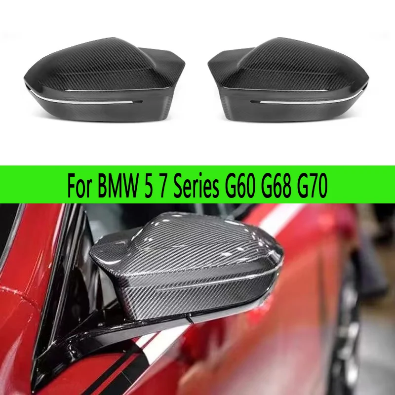 For BMW 5 7 Series G60 G68 G70 2023+ carbon fiber rearview mirror housing side view mirror housing reverse mirror cover Body Kit
For BMW 5 7 Series G60 G68 G70 2023+ carbon fiber rearview mirror housing side view mirror housing reverse mirror cover Body Kit