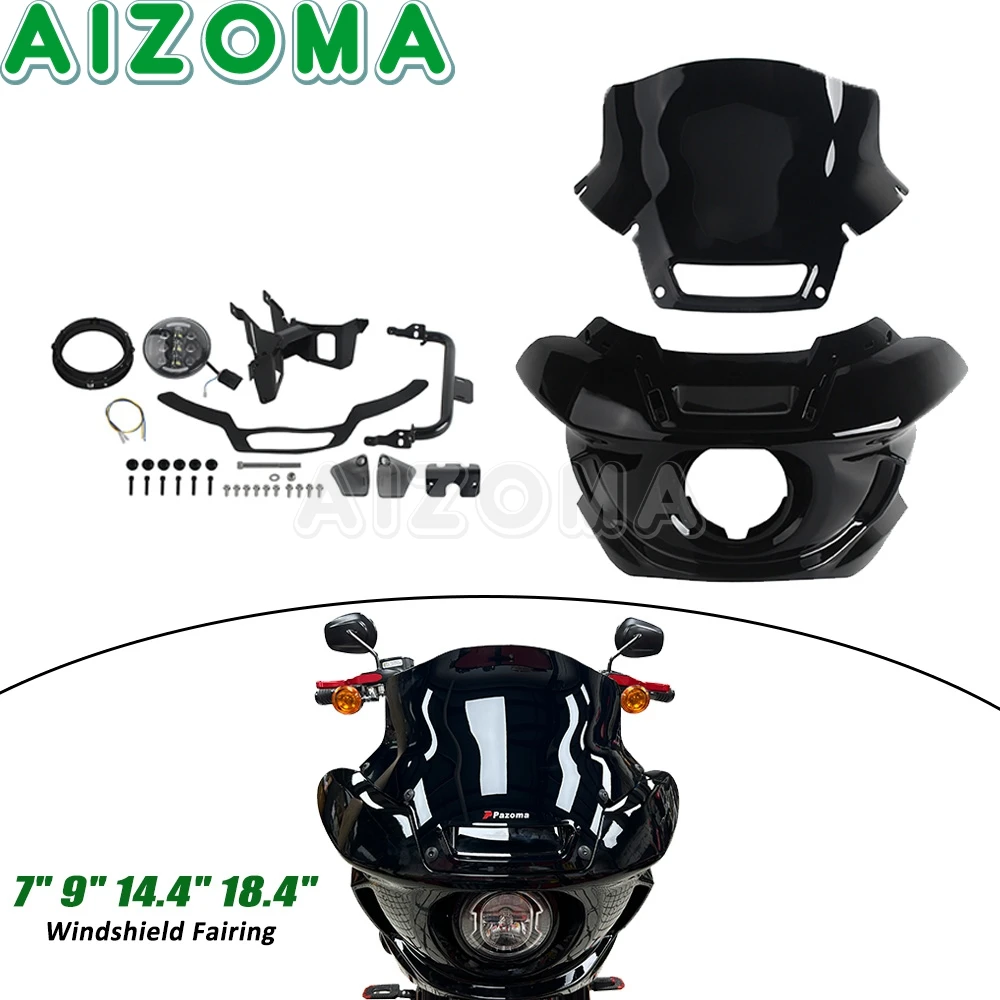 Motorcycle Headlight Mask Front Cowl Head Light Fairing For Harley Softail Street Bob Low Rider S Standard With Support Bracket
Motorcycle Headlight Mask Front Cowl Head Light Fairing For Harley Softail Street Bob Low Rider S Standard With Support Bracket