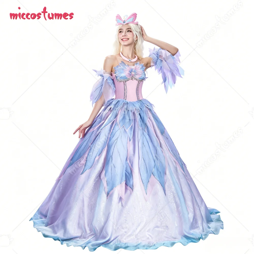 【Pre Sale】Cosplay.fm Women's Swan Lake Princess Cosplay Costume Pink and Blue Princess Dress with Sleeves and Necklace
【Pre Sale】Cosplay.fm Women's Swan Lake Princess Cosplay Costume Pink and Blue Princess Dress with Sleeves and Necklace