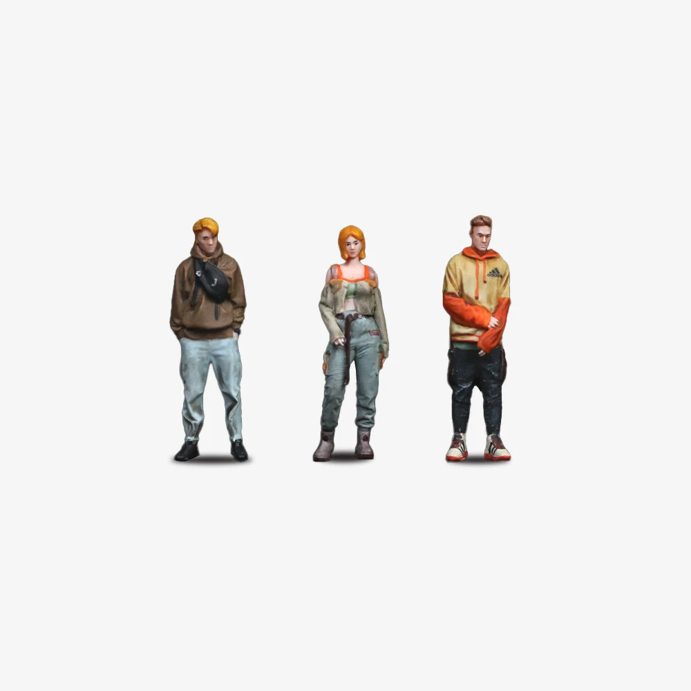 More Art 1:64 Fashion Men and Women Resin Figure Set for Diorama Scene Decoration Collection
More Art 1:64 Fashion Men and Women Resin Figure Set for Diorama Scene Decoration Collection