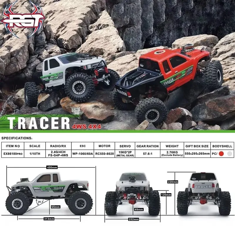 Гусеничная дорожка RGT EX86180 PRO 1/10 4wd, металлическая ось, Электрический радиоуправляемый внедорожник, игрушки для взрослых и детей
Гусеничная дорожка RGT EX86180 PRO 1/10 4wd, металлическая ось, Электрический радиоуправляемый внедорожник, игрушки для взрослых и детей
