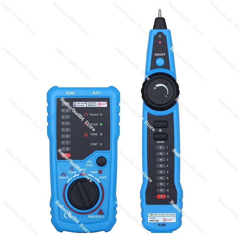 FWT11 Network Cable Tester - Multifunctional Wire Tracker for LAN/Phone Lines with Anti-Interference
FWT11 Network Cable Tester - Multifunctional Wire Tracker for LAN/Phone Lines with Anti-Interference