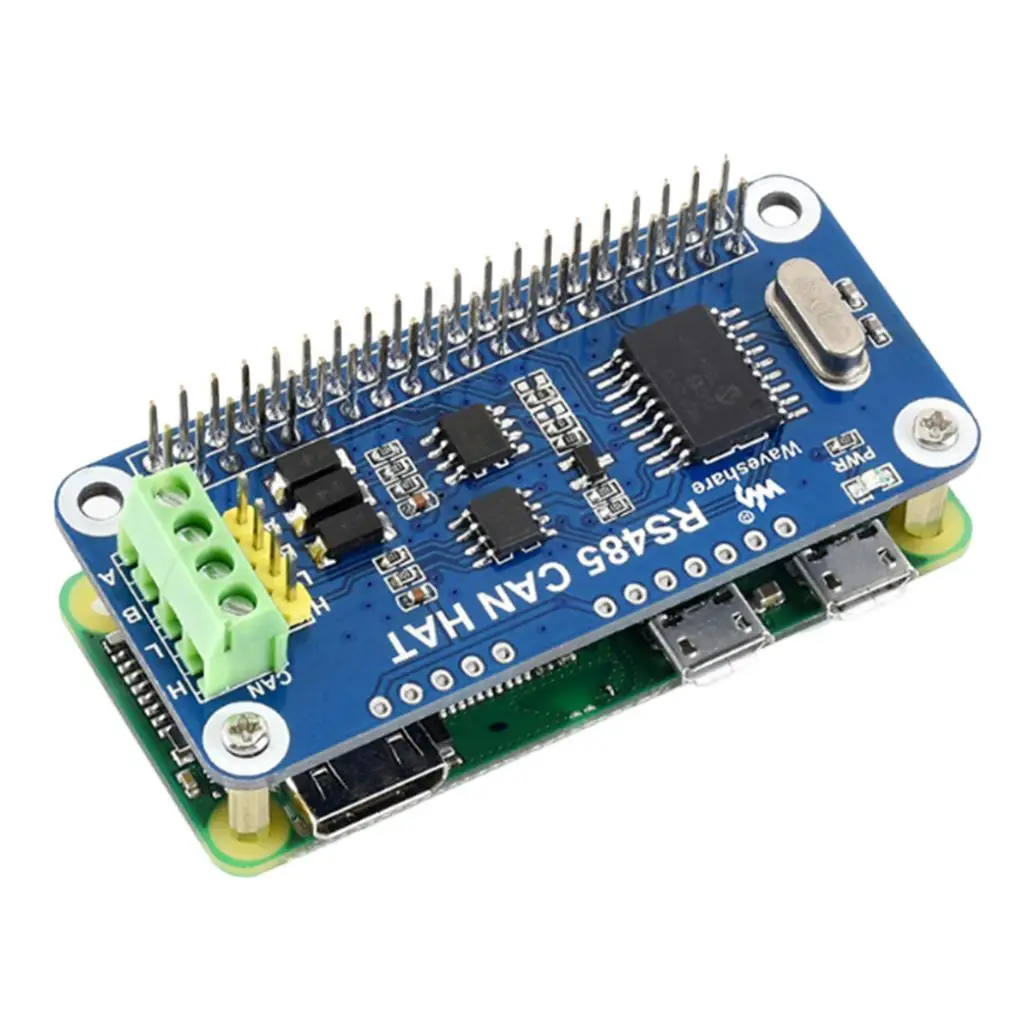 CAN Module UART Communication Expansion Board SN65HVD230 Transceiver Hat for Raspberry Pi 3B 2B Zero 2W
CAN Module UART Communication Expansion Board SN65HVD230 Transceiver Hat for Raspberry Pi 3B 2B Zero 2W