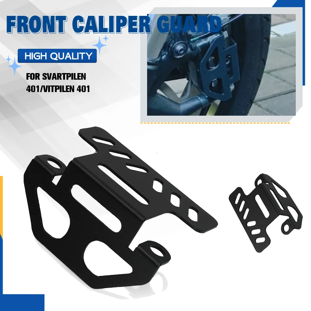 FOR Husqvarna SVARTPILEN 401/VITPILEN 401 2017-2024 CNC Fender Crash Slider Cap Motorcycle Front Brake Caliper Guard Protector
FOR Husqvarna SVARTPILEN 401/VITPILEN 401 2017-2024 CNC Fender Crash Slider Cap Motorcycle Front Brake Caliper Guard Protector