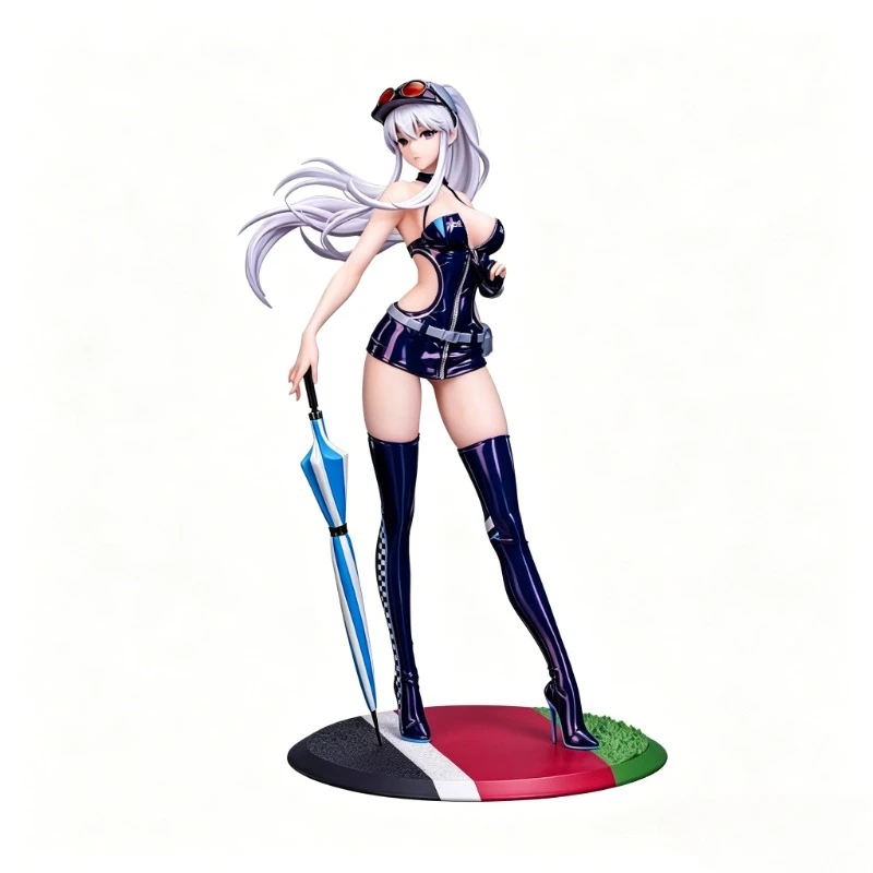 Animation Game Peripheral Figures Bright leather outfit with umbrella Racing girl white-haired girl 1/8 Sexy beautiful girl toys
Animation Game Peripheral Figures Bright leather outfit with umbrella Racing girl white-haired girl 1/8 Sexy beautiful girl toys