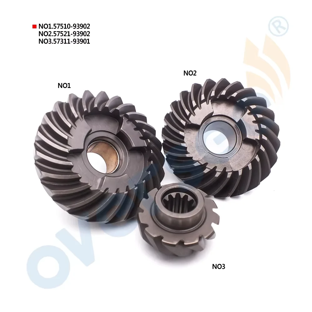 OUTBOARD GEAR SET 57510-93902 57521-93902 57311-93901 For Suzuki Outboard 9.9HP 15HP DT DF 9.9 15
OUTBOARD GEAR SET 57510-93902 57521-93902 57311-93901 For Suzuki Outboard 9.9HP 15HP DT DF 9.9 15