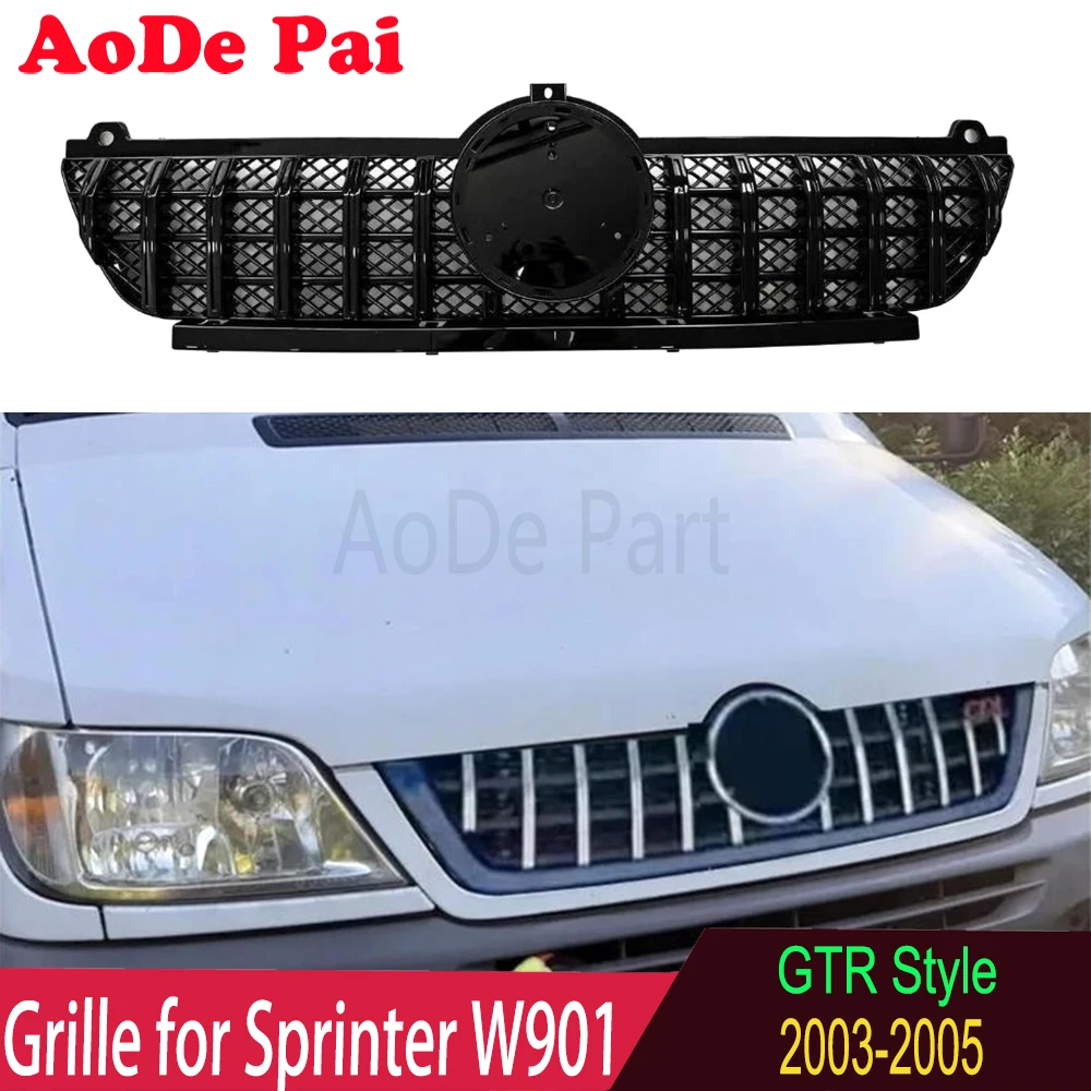 For Mercedes Sprinter W901 901 2003-2005 ABS Material Front Bumper Mesh Hood Grille Grill Grid
For Mercedes Sprinter W901 901 2003-2005 ABS Material Front Bumper Mesh Hood Grille Grill Grid