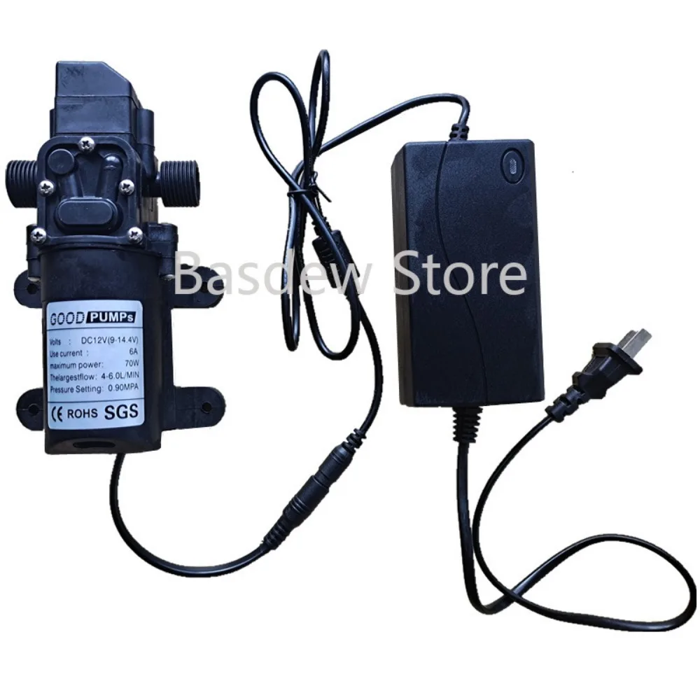 220V12v70w Medium Pressure Four-Point Booster Self-Priming Pump Automatic Watering Mist Pump Spray Pump Cooling Dust Removal
220V12v70w Medium Pressure Four-Point Booster Self-Priming Pump Automatic Watering Mist Pump Spray Pump Cooling Dust Removal