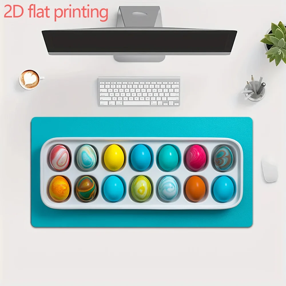 Modern Turquoise Easter Concept Gaming Mouse Pad with Smooth Surface and Rubber Base
Modern Turquoise Easter Concept Gaming Mouse Pad with Smooth Surface and Rubber Base