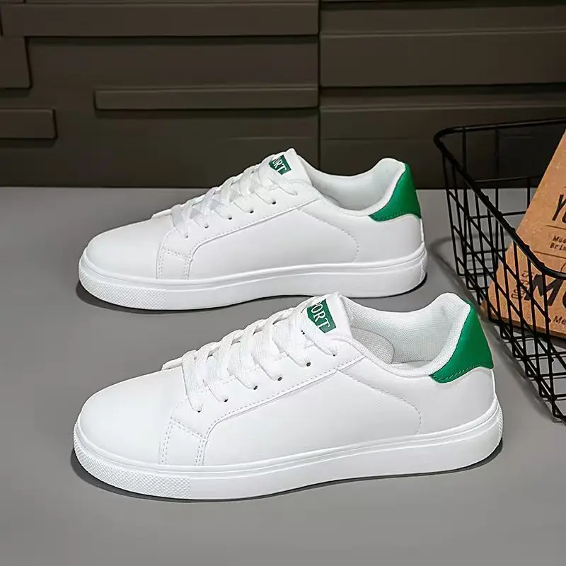 Men's Casual Lightweight Soft Sole Comfortable Sports Little White Shoes Board Shoes I Flat Front Lace-up
Men's Casual Lightweight Soft Sole Comfortable Sports Little White Shoes Board Shoes I Flat Front Lace-up