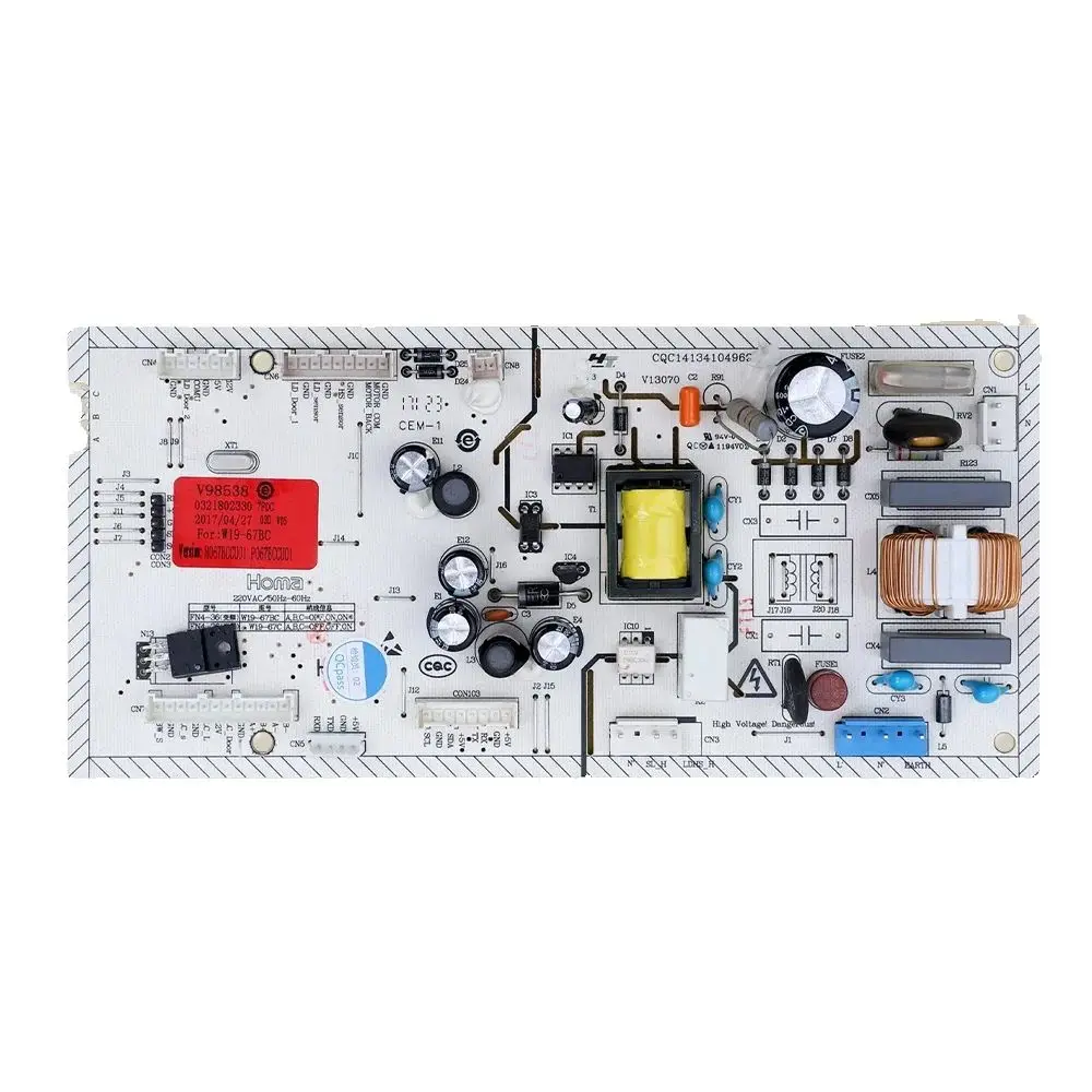 Материнская плата для холодильника, плата управления PCB, номер модели W19-67BC, 0321802330, оригинал
Материнская плата для холодильника, плата управления PCB, номер модели W19-67BC, 0321802330, оригинал