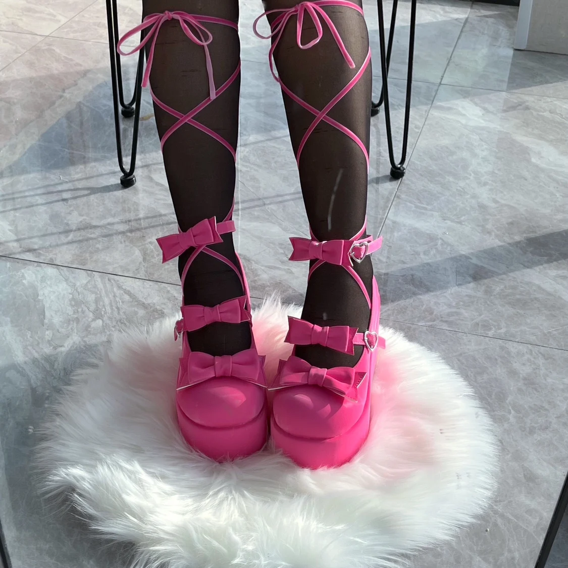 Platform Lolita Shoes High Heels Cute Subculture Sexy Women Shoes Pumps Sweet Pink Leather Party Dress Single Shoes Japanese
Platform Lolita Shoes High Heels Cute Subculture Sexy Women Shoes Pumps Sweet Pink Leather Party Dress Single Shoes Japanese