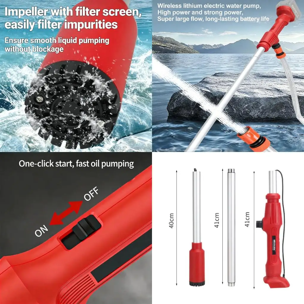 Multifunctional Battery Operated Unit With Copper Motor For Pond Cleaning And Fluid high quality
Multifunctional Battery Operated Unit With Copper Motor For Pond Cleaning And Fluid high quality