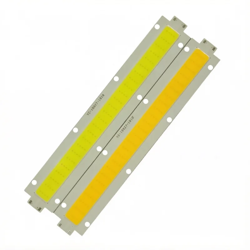 180x27mm COB LED Chip Bulb Led Panel Light 50W 30V Chip On Baord Bar Light Cold Warm White aluminum PCB plate diy bulb lamp
180x27mm COB LED Chip Bulb Led Panel Light 50W 30V Chip On Baord Bar Light Cold Warm White aluminum PCB plate diy bulb lamp